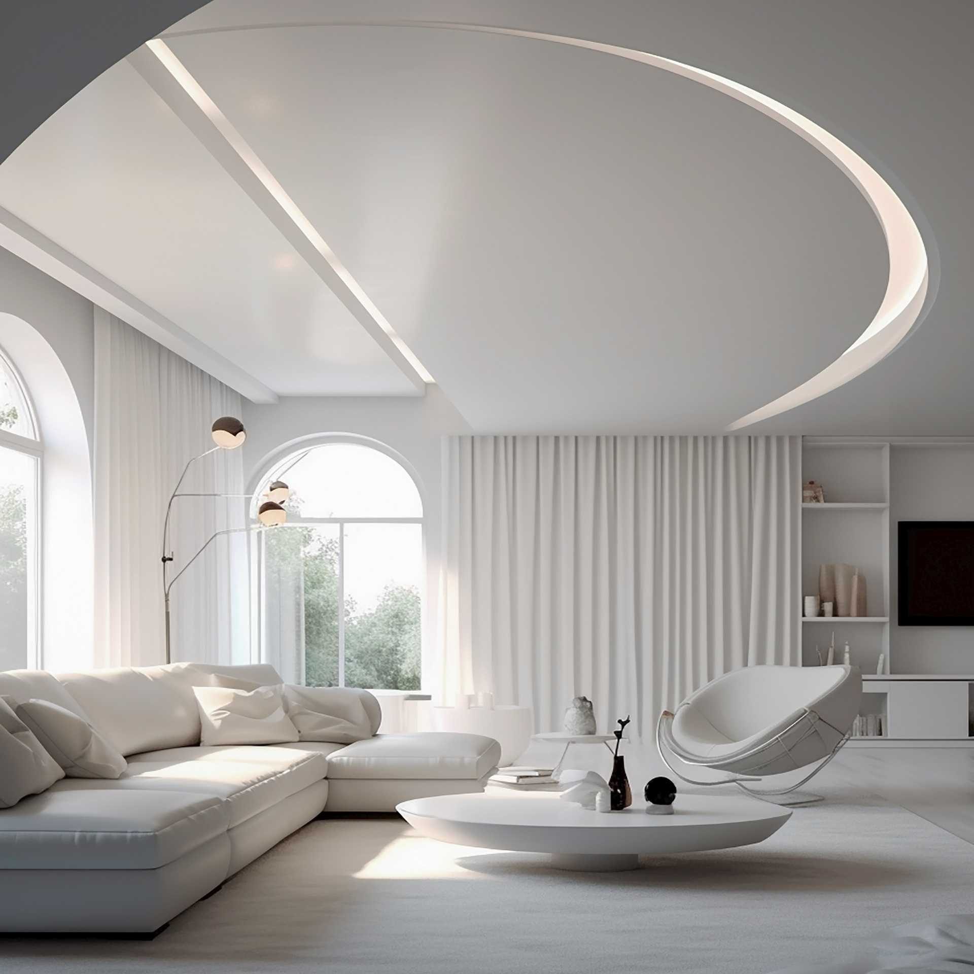 salon moderno reformado